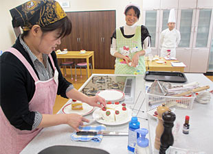 飾りつけは、こんな感じかしら?