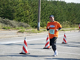 <約7Km地点> エンジョイランニング最高!