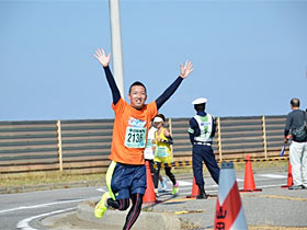 ＜約8Km地点＞　まだまだ余裕があるよ～