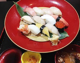 特選にぎり寿司膳 写真