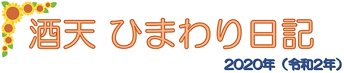 ひまわり日記2020（令和2年）