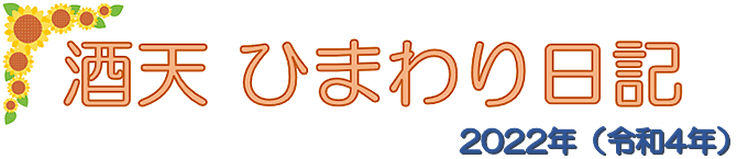 ひまわり日記2022（令和4年）