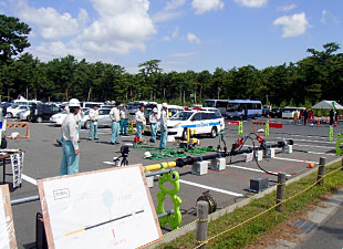 ライフライン応急復旧訓練の様子