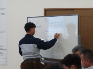 情報確認の様子1